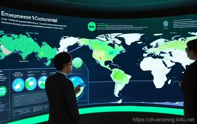환경경영 사례 분석 - **Prompt 2 (Circular Economy & Product Lifecycle):**
    "A vibrant, technologically advanced indust...