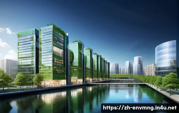 환경경영 분야 직무 전망 - **Prompt 1: Green Urban Industrial Transformation**
    "A vibrant, highly detailed, and futuristic ...